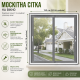 Москітна сітка на вікно Magic Mesh 150×130 см