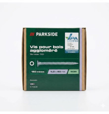 Шурупи для деревини та ДСП Parkside (5,0 x 60 мм) 150 шт