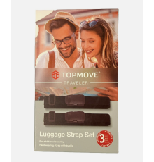Набір ременів для багажу Topmove 2шт