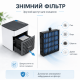 Міні USB охолоджувач повітря 3-в-1 з функцією зволоження та вентиляції / Портативний настільний охолоджувач