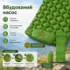 Туристичний надувний матрац з подушкою та вбудованим насосом 190×58×5 см