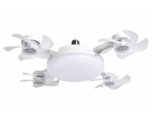 Стельовий вентилятор з LED-підсвічуванням та пультом керування