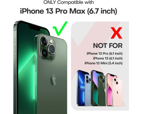 Ударостійкий прозорий чохол для iPhone 13 Pro Max