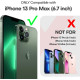Ударостійкий прозорий чохол для iPhone 13 Pro Max