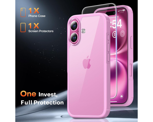 Протиударний чохол TAURI для iPhone 16 з захистом 360°