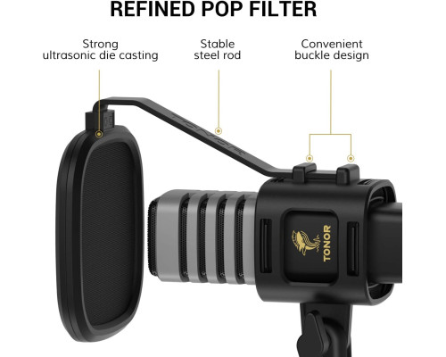 USB мікрофон TONOR для ПК та стрімів