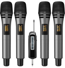 Бездротові мікрофони TONOR TW361 для караоке (Комплект 4шт)