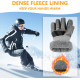 Зимові водонепроникні флісові рукавички (Розмір М)