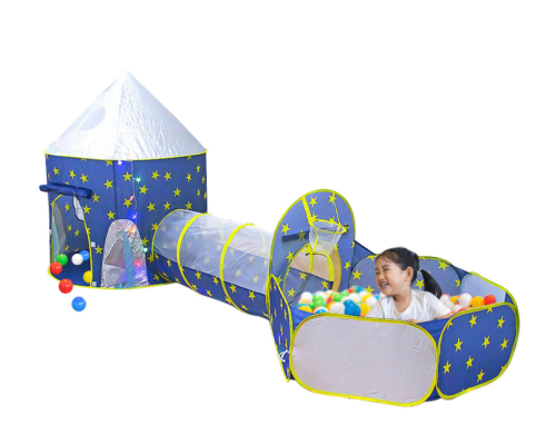 Дитячий ігровий намет Crawl Tunnel ans Ball Pit з тунелем і манежем