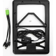 Портативна сонячна панель 4W + USB-кабель з перехідниками