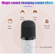 Бездротова Bluetooth-колонка-караоке з двома мікрофонами