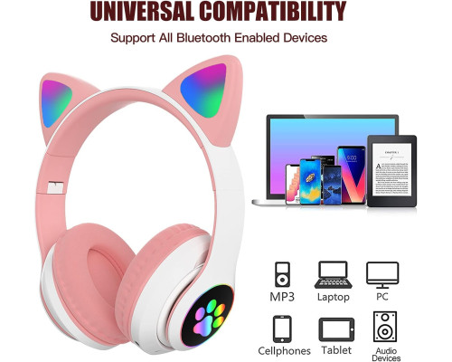 Бездротові навушники Bluetooth з котячими вушками LBOYLOVE