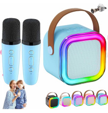 Міні-колонка для караоке з Bluetooth та 2 мікрофонами Bosjct