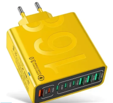 Багатопортовий зарядний пристрій із швидкою зарядкою 150 Вт USB C/USB A