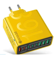 Багатопортовий зарядний пристрій із швидкою зарядкою 150 Вт USB C/USB A