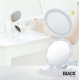 Косметичне складне дзеркало Eclipse з LED-підсвічуванням