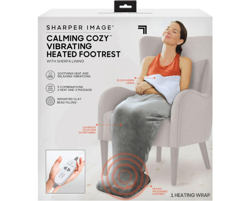 Ковдра для ніг з електричним підігрівом та масажем Calming Cozy