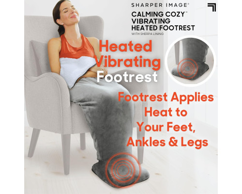 Ковдра для ніг з електричним підігрівом та масажем Calming Cozy