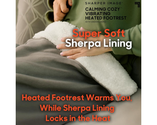 Ковдра для ніг з електричним підігрівом та масажем Calming Cozy