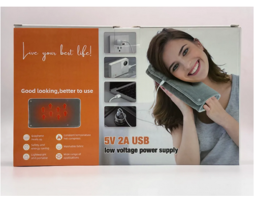 Електрогрілка для рук/тіла з USB 30х50 см