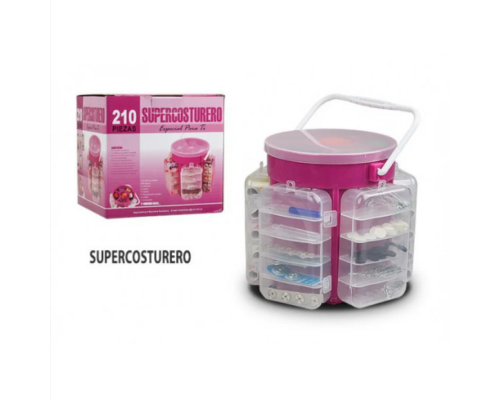 Багатофункціональний набір для шиття 210 предметів SUPER COSTURERO
