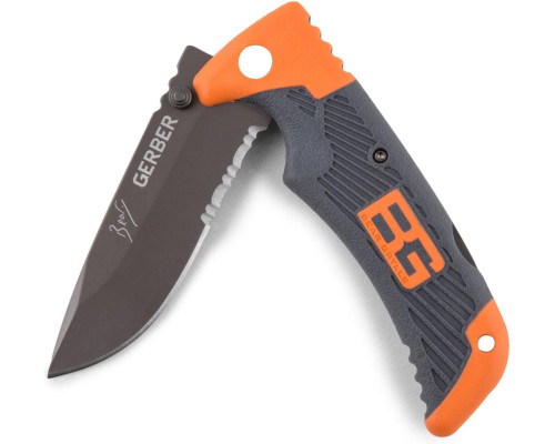 Ніж зубчастий, складаний 4 дюйми Gerber Bear Grylls Scout