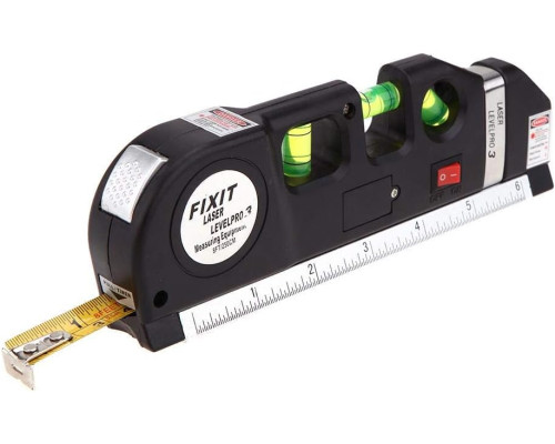 Лазерний рівень із рулеткою Fixit Laser Level Pro