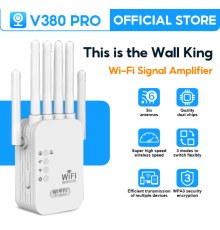 Бездротовий Wi-Fi ретранслятор з антеною V380 PRO 300 Мбіт/с