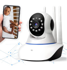 Бездротова IP-камера HD 360 ° з Wi-Fi Azimark