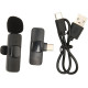 Бездротовий петличний мікрофон Bewinner K8 USB C