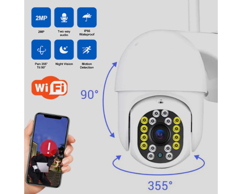 Бездротова Wi-Fi мережева камера YOOSEE 1080P 5G