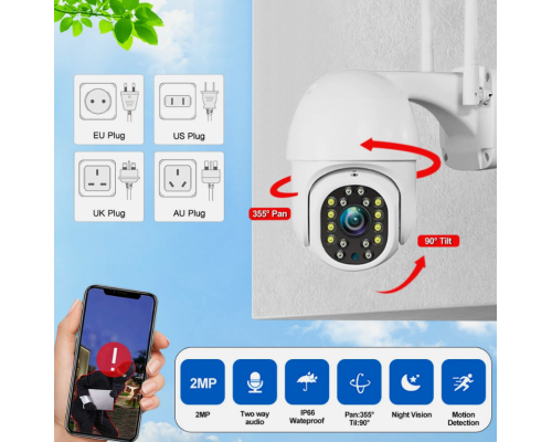 Бездротова Wi-Fi мережева камера YOOSEE 1080P 5G