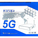 Комплект бездротового відеоспостереження 5G Full HD із 8 камерами AntDau71