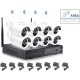 Комплект бездротового відеоспостереження 5G Full HD із 8 камерами AntDau71