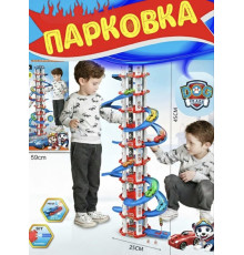 Набір іграшкова траса-парковка Childrens Rail Car MH2006 105 елементів