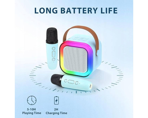 Портативний бездротова караоке-колонка Bluetooth