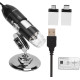 Портативний цифровий мікроскоп HD USB із 1600-кратним збільшенням Yechiry