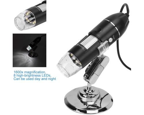 Портативний цифровий мікроскоп HD USB із 1600-кратним збільшенням Yechiry