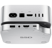 Док-станція та аксесуари для Mac Mini M4 USB C PULWTOP