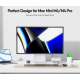 Док-станція та аксесуари для Mac Mini M4 USB C PULWTOP