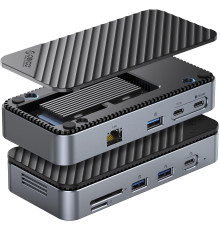 USB-C концентратор з корпусом для M.2 NVMe SSD 10 Гбіт/с ORICO