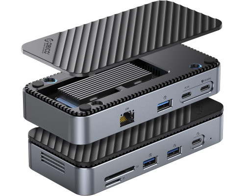 USB-C концентратор з корпусом для M.2 NVMe SSD 10 Гбіт/с ORICO