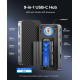 USB-C концентратор з корпусом для M.2 NVMe SSD 10 Гбіт/с ORICO