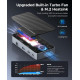 USB-C концентратор з корпусом для M.2 NVMe SSD 10 Гбіт/с ORICO