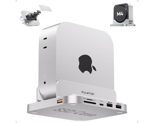 Вертикальний USB-концентратор для Mac Mini PULWTOP