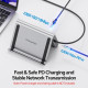 Док-станція для MacBook з 2 роз'ємами HDMI PULWTOP