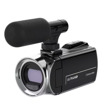 Портативна ретро-камера 4K з обертовим дисплеєм та мікрофоном