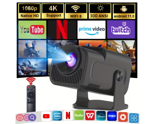 Портативний міні-проектор HY320MINI 1080P з підтримкою 4K