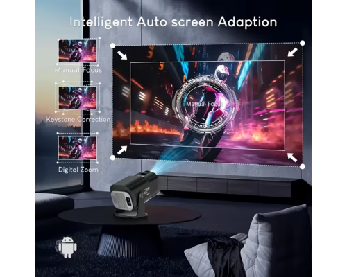 Портативний міні-проектор HY320MINI 1080P з підтримкою 4K