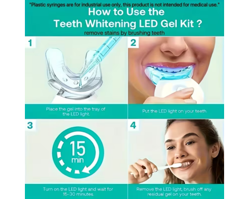 Набір для відбілювання зубів SMILEKIT(10 шт.)